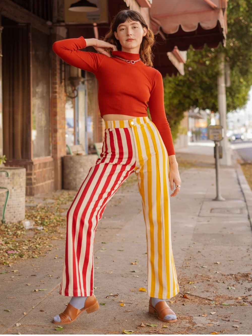 Big Bud Press Western Pants Ketchup & Mustard XS
